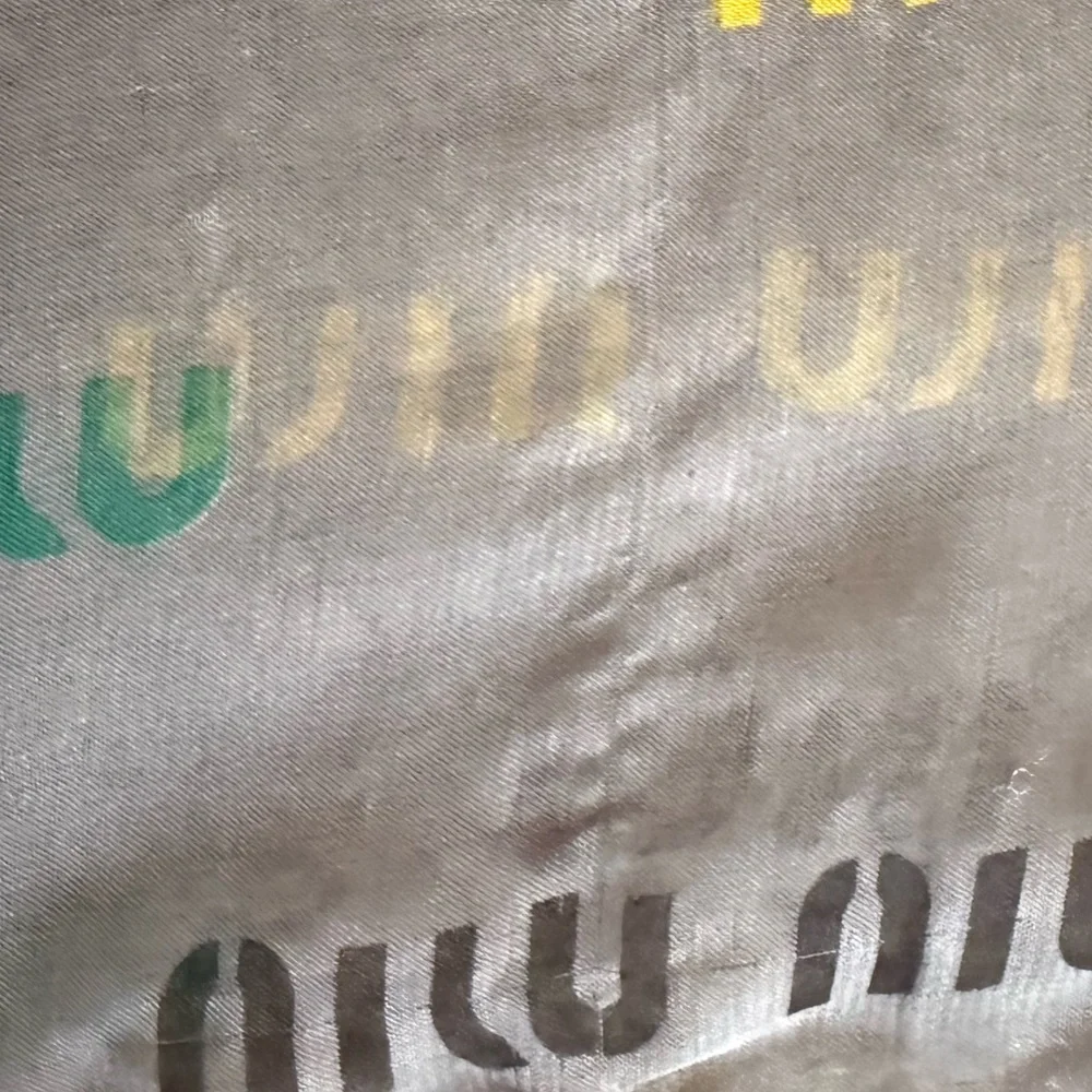 MIU MIU Multicolor Graphic Scarf